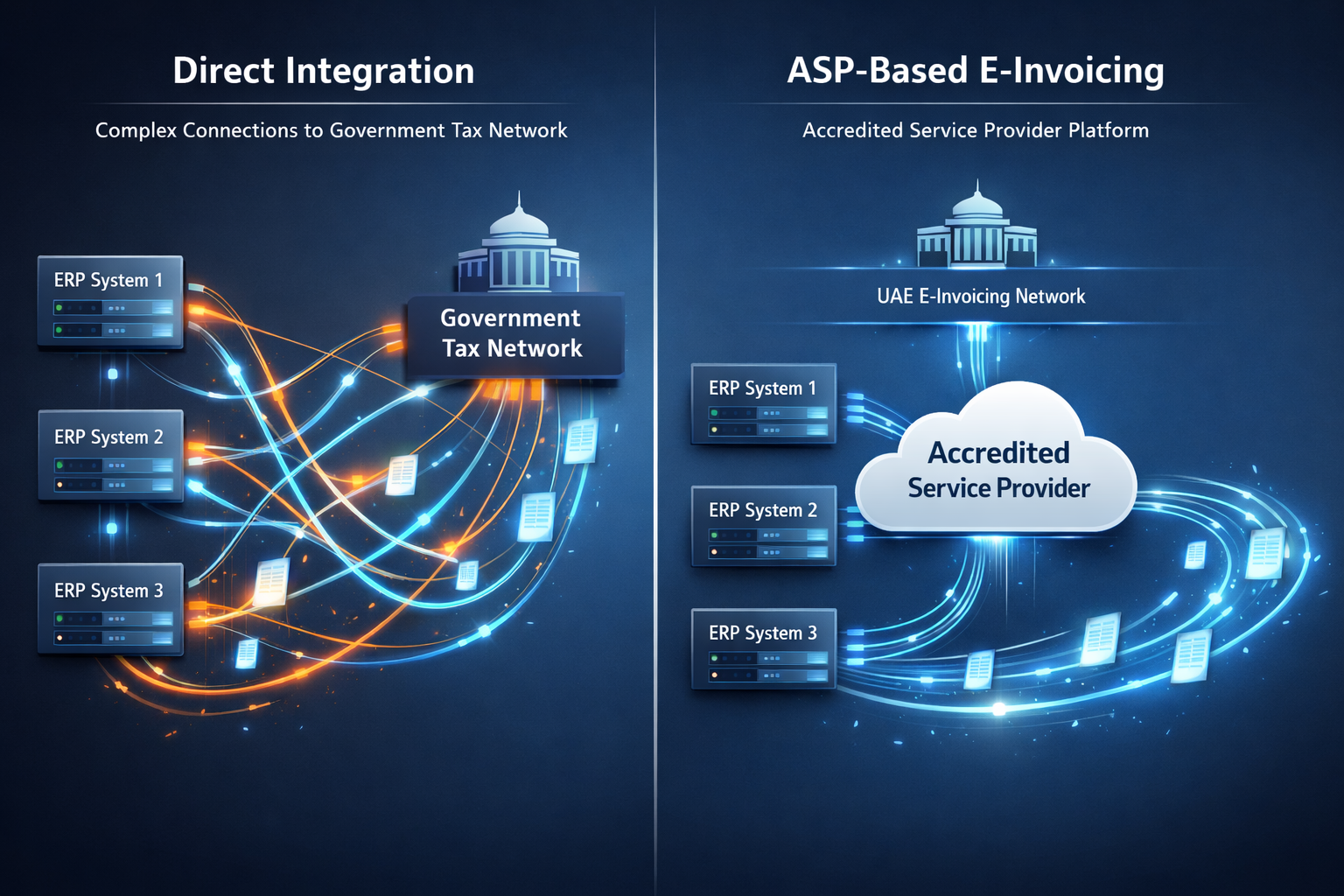 ASP vs Direct Integration With UAE E-Invoicing Platforms