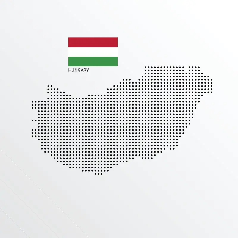 magyarország térkép