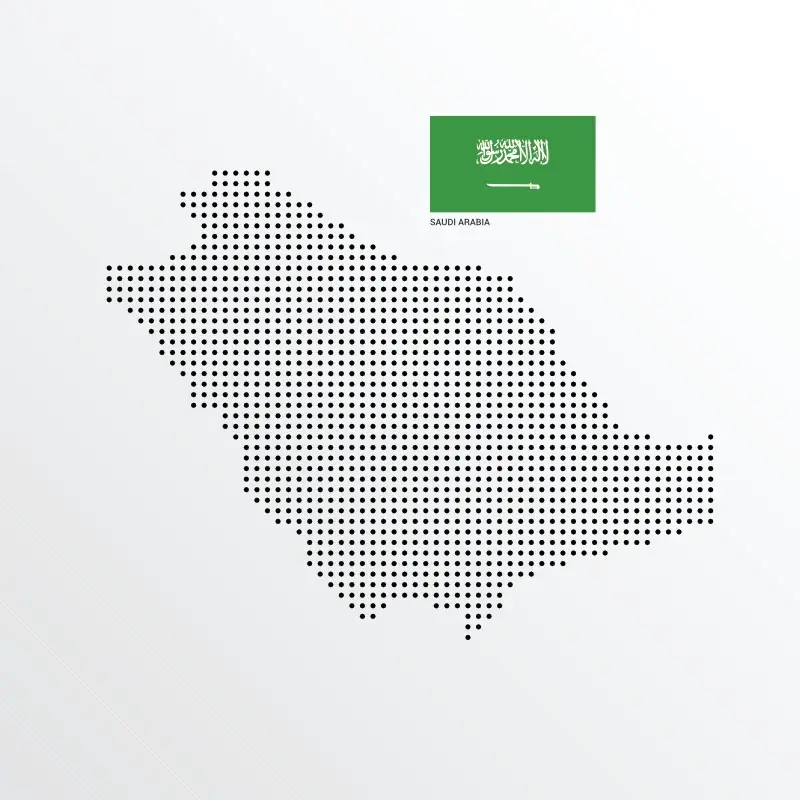 szaúd-arábia térkép