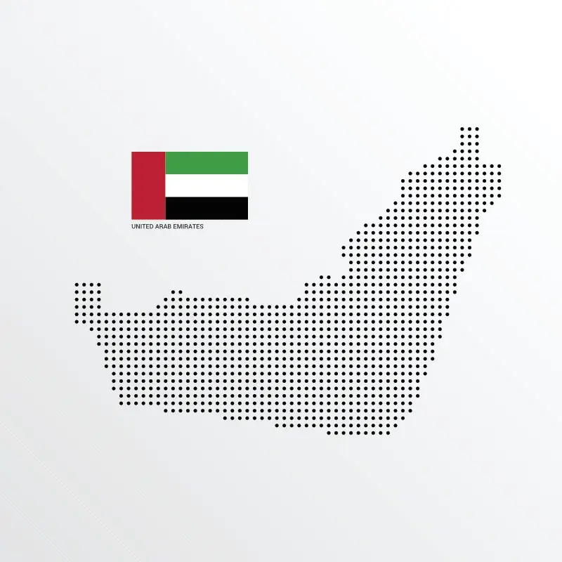 uae térkép
